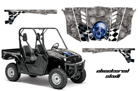 UTV Graphics Kit Decal Wrap For Yamaha Rhino 450/660/700 2004-2013 CHECKERED BLUE-atv motorcycle utv parts accessories gear helmets jackets gloves pantsAll Terrain Depot