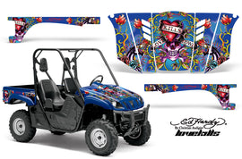 UTV Graphics Kit Decal Wrap For Yamaha Rhino 450/660/700 2004-2013 EDHLK BLUE-atv motorcycle utv parts accessories gear helmets jackets gloves pantsAll Terrain Depot