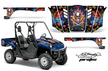 Load image into Gallery viewer, UTV Graphics Kit Decal Wrap For Yamaha Rhino 450/660/700 2004-2013 EDHP BLUE-atv motorcycle utv parts accessories gear helmets jackets gloves pantsAll Terrain Depot