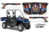 UTV Graphics Kit Decal Wrap For Yamaha Rhino 450/660/700 2004-2013 EDHP BLUE