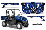 UTV Graphics Kit Decal Wrap For Yamaha Rhino 450/660/700 2004-2013 NORTHSTAR BLUE
