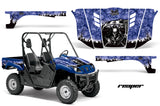 UTV Graphics Kit Decal Wrap For Yamaha Rhino 450/660/700 2004-2013 REAPER BLUE
