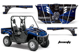 UTV Graphics Kit Decal Wrap For Yamaha Rhino 450/660/700 2004-2013 TOXICITY BLUE BLACK