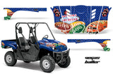 UTV Graphics Kit Decal Wrap For Yamaha Rhino 450/660/700 2004-2013 VEGAS BLUE