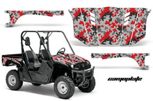 Load image into Gallery viewer, UTV Graphics Kit Decal Wrap For Yamaha Rhino 450/660/700 2004-2013 CAMOPLATE RED-atv motorcycle utv parts accessories gear helmets jackets gloves pantsAll Terrain Depot