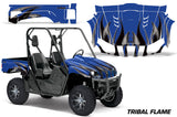 UTV Graphics Kit Decal Wrap For Yamaha Rhino 450/660/700 2004-2013 TRIBAL BLACK BLUE