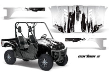 Load image into Gallery viewer, UTV Graphics Kit Decal Wrap For Yamaha Rhino 450/660/700 2004-2013 CARBONX WHITE-atv motorcycle utv parts accessories gear helmets jackets gloves pantsAll Terrain Depot