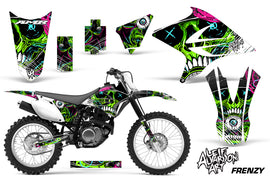 Dirt Bike Decal Graphics Kit Sticker Wrap For Yamaha TTR230 2005-2018 FRENZY GREEN-atv motorcycle utv parts accessories gear helmets jackets gloves pantsAll Terrain Depot