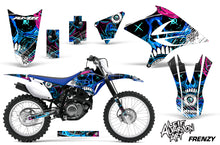 Load image into Gallery viewer, Dirt Bike Decal Graphics Kit Sticker Wrap For Yamaha TTR230 2005-2018 FRENZY BLUE-atv motorcycle utv parts accessories gear helmets jackets gloves pantsAll Terrain Depot