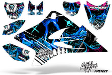 Load image into Gallery viewer, Dirt Bike Graphics Kit Decal Sticker Wrap For Yamaha TTR50 2006-2018 FRENZY BLUE-atv motorcycle utv parts accessories gear helmets jackets gloves pantsAll Terrain Depot