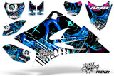 Dirt Bike Graphics Kit Decal Sticker Wrap For Yamaha TTR50 2006-2018 FRENZY BLUE