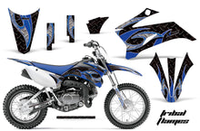 Load image into Gallery viewer, Dirt Bike Graphics Kit Decal Sticker Wrap For Yamaha TTR110 2008-2018 TRIBAL BLUE BLACK-atv motorcycle utv parts accessories gear helmets jackets gloves pantsAll Terrain Depot