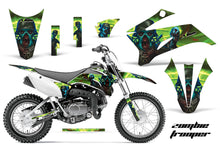 Load image into Gallery viewer, Dirt Bike Graphics Kit Decal Sticker Wrap For Yamaha TTR110 2008-2018 ZOMBIE GREEN-atv motorcycle utv parts accessories gear helmets jackets gloves pantsAll Terrain Depot
