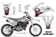 Load image into Gallery viewer, Graphics Kit Decal Sticker Wrap + # Plates For Yamaha TTR110 2008-2018 BONES WHITE-atv motorcycle utv parts accessories gear helmets jackets gloves pantsAll Terrain Depot