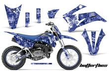 Load image into Gallery viewer, Graphics Kit Decal Sticker Wrap + # Plates For Yamaha TTR110 2008-2018 BUTTERFLIES WHITE BLUE-atv motorcycle utv parts accessories gear helmets jackets gloves pantsAll Terrain Depot