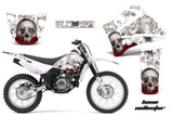 Dirt Bike Graphics Kit MX Decal Wrap For Yamaha TTR125LE 2000-2007 BONES WHITE