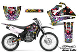 Dirt Bike Graphics Kit MX Decal Wrap For Yamaha TTR125LE 2000-2007 EDHLK BLACK