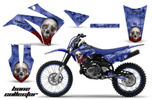Load image into Gallery viewer, Graphics Kit MX Decal Wrap + # Plates For Yamaha TTR125LE 2008-2018 BONES BLUE-atv motorcycle utv parts accessories gear helmets jackets gloves pantsAll Terrain Depot