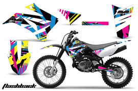 Dirt Bike Graphics Kit MX Decal Wrap For Yamaha TTR125LE 2008-2018 FLASHBACK-atv motorcycle utv parts accessories gear helmets jackets gloves pantsAll Terrain Depot