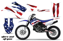 Load image into Gallery viewer, Dirt Bike Graphics Kit MX Decal Wrap For Yamaha TTR125LE 2008-2018 USA FLAG-atv motorcycle utv parts accessories gear helmets jackets gloves pantsAll Terrain Depot