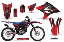 Dirt Bike Decal Graphics Kit Sticker Wrap For Yamaha TTR230 2005-2018 NUKE RED-atv motorcycle utv parts accessories gear helmets jackets gloves pantsAll Terrain Depot