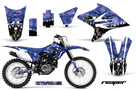 Dirt Bike Decal Graphics Kit Sticker Wrap For Yamaha TTR230 2005-2018 REAPER BLUE-atv motorcycle utv parts accessories gear helmets jackets gloves pantsAll Terrain Depot