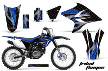 Load image into Gallery viewer, Dirt Bike Decal Graphics Kit Sticker Wrap For Yamaha TTR230 2005-2018 TRIBAL BLUE BLACK-atv motorcycle utv parts accessories gear helmets jackets gloves pantsAll Terrain Depot