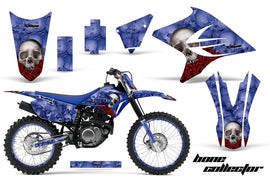 Graphics Kit Decal Sticker Wrap + # Plates For Yamaha TTR230 2005-2018 BONES BLUE-atv motorcycle utv parts accessories gear helmets jackets gloves pantsAll Terrain Depot