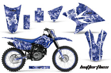 Load image into Gallery viewer, Graphics Kit Decal Sticker Wrap + # Plates For Yamaha TTR230 2005-2018 BUTTERFLIES WHITE BLUE-atv motorcycle utv parts accessories gear helmets jackets gloves pantsAll Terrain Depot