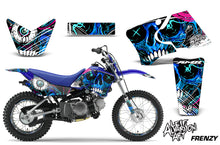 Load image into Gallery viewer, Graphics Kit Decal Wrap + # Plates For Yamaha TTR90 TTR90E 2000-2007 FRENZY BLUE-atv motorcycle utv parts accessories gear helmets jackets gloves pantsAll Terrain Depot