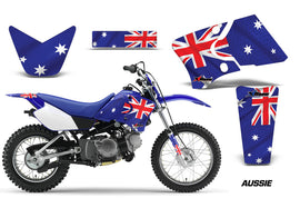 Dirt Bike Graphics Kit Decal Wrap For Yamaha TTR90 TTR90E 2000-2007 AUSSIE-atv motorcycle utv parts accessories gear helmets jackets gloves pantsAll Terrain Depot