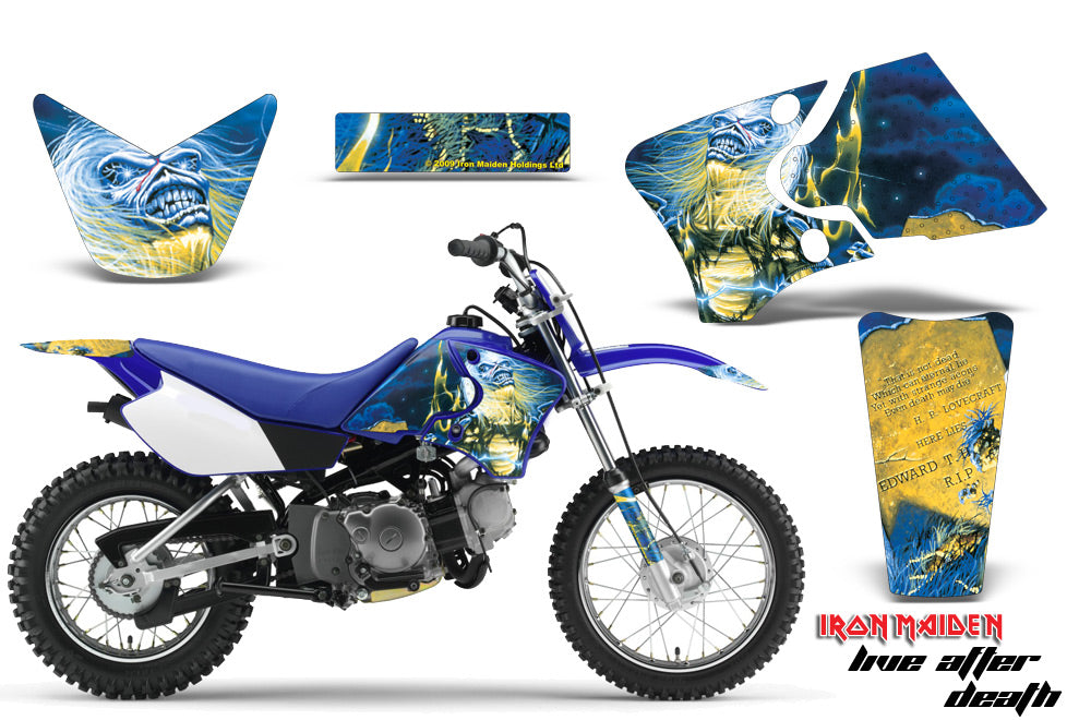 Dirt Bike Graphics Kit Decal Wrap For Yamaha TTR90 TTR90E 2000-2007 IM LAD-atv motorcycle utv parts accessories gear helmets jackets gloves pantsAll Terrain Depot