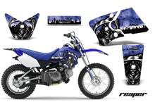 Load image into Gallery viewer, Dirt Bike Graphics Kit Decal Wrap For Yamaha TTR90 TTR90E 2000-2007 REAPER BLUE-atv motorcycle utv parts accessories gear helmets jackets gloves pantsAll Terrain Depot