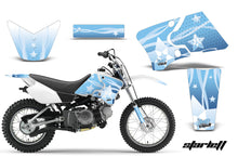 Load image into Gallery viewer, Dirt Bike Graphics Kit Decal Wrap For Yamaha TTR90 TTR90E 2000-2007 SLASH BLUE-atv motorcycle utv parts accessories gear helmets jackets gloves pantsAll Terrain Depot