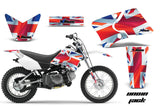 Dirt Bike Graphics Kit Decal Wrap For Yamaha TTR90 TTR90E 2000-2007 UNION JACK