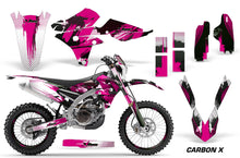 Load image into Gallery viewer, Graphics Kit Decal Wrap + # Plates For Yamaha WR250F 2015-2018 WR450F 2016-2018 CARBONX PINK-atv motorcycle utv parts accessories gear helmets jackets gloves pantsAll Terrain Depot