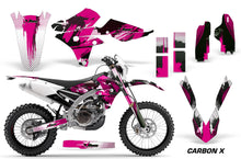 Load image into Gallery viewer, Dirt Bike Graphics Kit Decal Wrap For Yamaha WR250F 2015-2018 WR450F 2016-2018 CARBONX PINK-atv motorcycle utv parts accessories gear helmets jackets gloves pantsAll Terrain Depot
