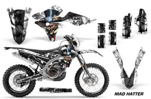 Load image into Gallery viewer, Graphics Kit Decal Wrap + # Plates For Yamaha WR250F 2015-2018 WR450F 2016-2018 HATTER WHITE BLACK-atv motorcycle utv parts accessories gear helmets jackets gloves pantsAll Terrain Depot