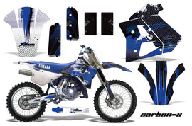 Dirt Bike Graphics Kit Decal Sticker Wrap For Yamaha WR250Z 1991-1993 CARBONX BLUE-atv motorcycle utv parts accessories gear helmets jackets gloves pantsAll Terrain Depot