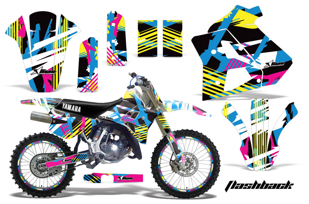 Graphics Kit Decal Sticker Wrap + # Plates For Yamaha WR250Z 1991-1993 FLASHBACK-atv motorcycle utv parts accessories gear helmets jackets gloves pantsAll Terrain Depot