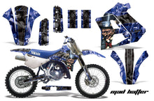 Load image into Gallery viewer, Dirt Bike Graphics Kit Decal Sticker Wrap For Yamaha WR250Z 1991-1993 HATTER BLACK BLUE-atv motorcycle utv parts accessories gear helmets jackets gloves pantsAll Terrain Depot