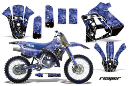 Graphics Kit Decal Sticker Wrap + # Plates For Yamaha WR250Z 1991-1993 REAPER BLUE-atv motorcycle utv parts accessories gear helmets jackets gloves pantsAll Terrain Depot