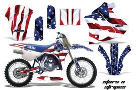 Dirt Bike Graphics Kit Decal Sticker Wrap For Yamaha WR250Z 1991-1993 USA FLAG-atv motorcycle utv parts accessories gear helmets jackets gloves pantsAll Terrain Depot