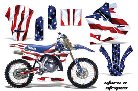 Graphics Kit Decal Sticker Wrap + # Plates For Yamaha WR250Z 1991-1993 USA FLAG-atv motorcycle utv parts accessories gear helmets jackets gloves pantsAll Terrain Depot