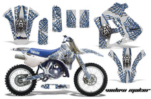 Load image into Gallery viewer, Dirt Bike Graphics Kit Decal Sticker Wrap For Yamaha WR250Z 1991-1993 WIDOW WHITE BLUE-atv motorcycle utv parts accessories gear helmets jackets gloves pantsAll Terrain Depot