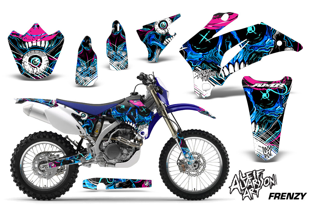 Dirt Bike Graphics Kit Decal Wrap For Yamaha WR250F 2007-2014 WR450F ...