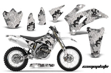 Load image into Gallery viewer, Dirt Bike Graphics Kit Decal Wrap For Yamaha WR250F 2007-2014 WR450F 2007-2011 CAMOPLATE WHITE-atv motorcycle utv parts accessories gear helmets jackets gloves pantsAll Terrain Depot