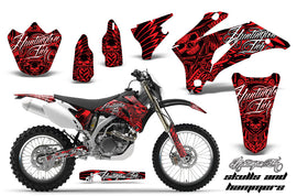 Dirt Bike Graphics Kit Decal Wrap For Yamaha WR250F 2007-2014 WR450F 2007-2011 HISH RED-atv motorcycle utv parts accessories gear helmets jackets gloves pantsAll Terrain Depot
