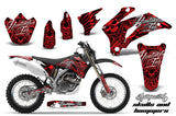 Dirt Bike Graphics Kit Decal Wrap For Yamaha WR250F 2007-2014 WR450F 2007-2011 HISH RED