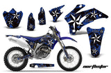 Dirt Bike Graphics Kit Decal Wrap For Yamaha WR250F 2007-2014 WR450F 2007-2011 NORTHSTAR BLUE